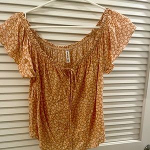 Off the shoulder size small top